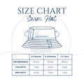 LITTLE E & CO SIZE CHART-SWIM HAT