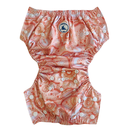 REUSABLE SWIM NAPPY ~ COMMUNITY CONNECTED TO LAND