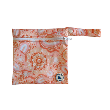 REUSABLE SWIM NAPPY & MINI WET BAG COMBO ~ COMMUNITY CONNECTED TO LAND