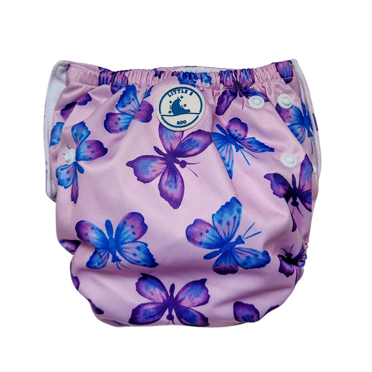 REUSABLE SWIM NAPPY ~ BUTTERFLIES