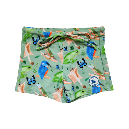 SWIM SHORTS ~ FOREST